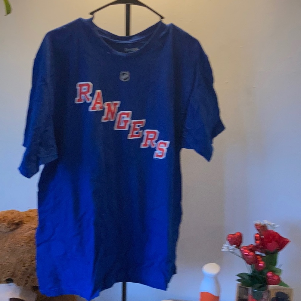 -NHL Men’s XL Reebok NYRangers t-shirt 24-Lindbergh